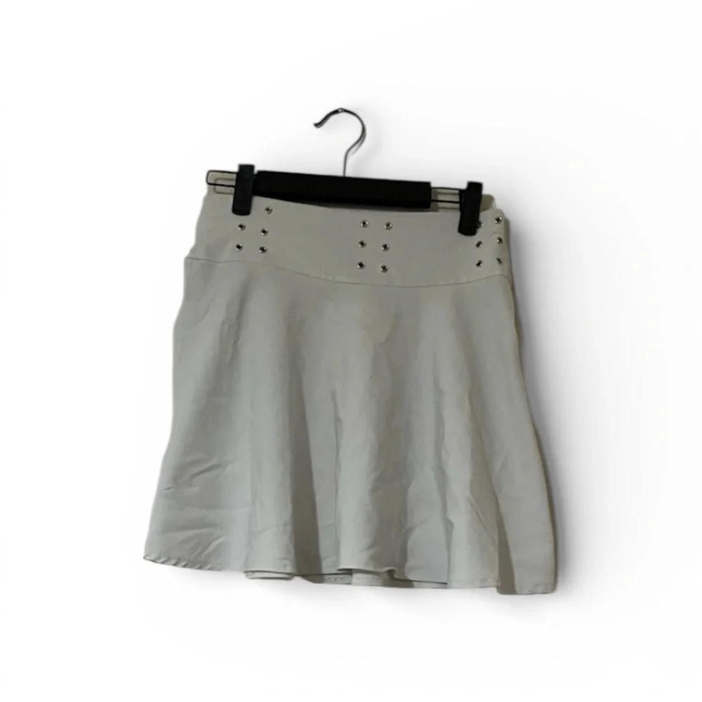 RAVE Brand Skirt Medium Women’s White Vintage Flare Skirt. - Picture 3 of 3
